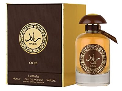 Lattafa Perfumes Ra'ed Oud for Unisex Eau de Parfum Spray, 3.4 Ounce